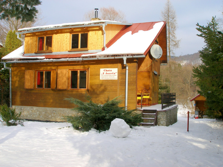 Chata Malý Lipník - Pieniny, možnost zapůjčení kol a loďky
